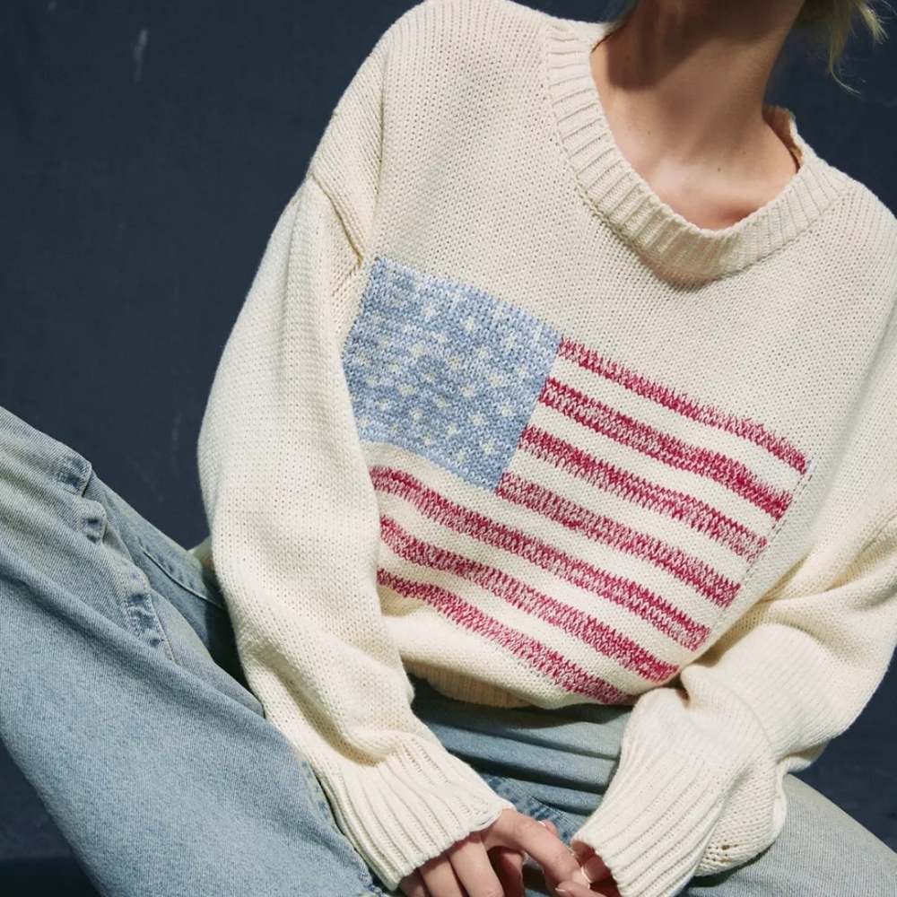 BDG Distressed Oversized Sweater
